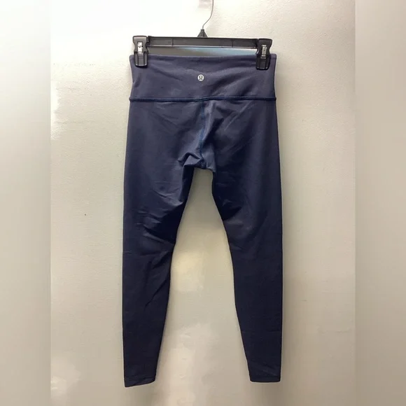 Lululemon Athletica Dark Blue Leggings - Picture 2 of 3